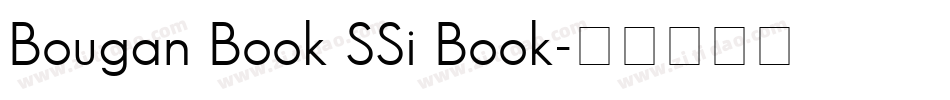 Bougan Book SSi Book字体转换